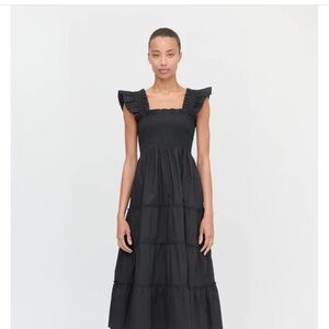 Hill House Black Poplin Ellie Nap Dress XL